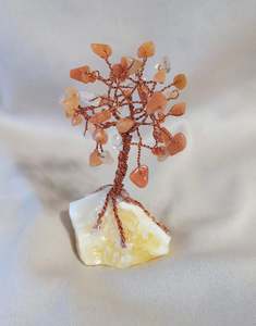 Gemstone Tree ~ Carnelian